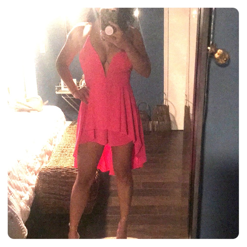 Flowy High-low Romper